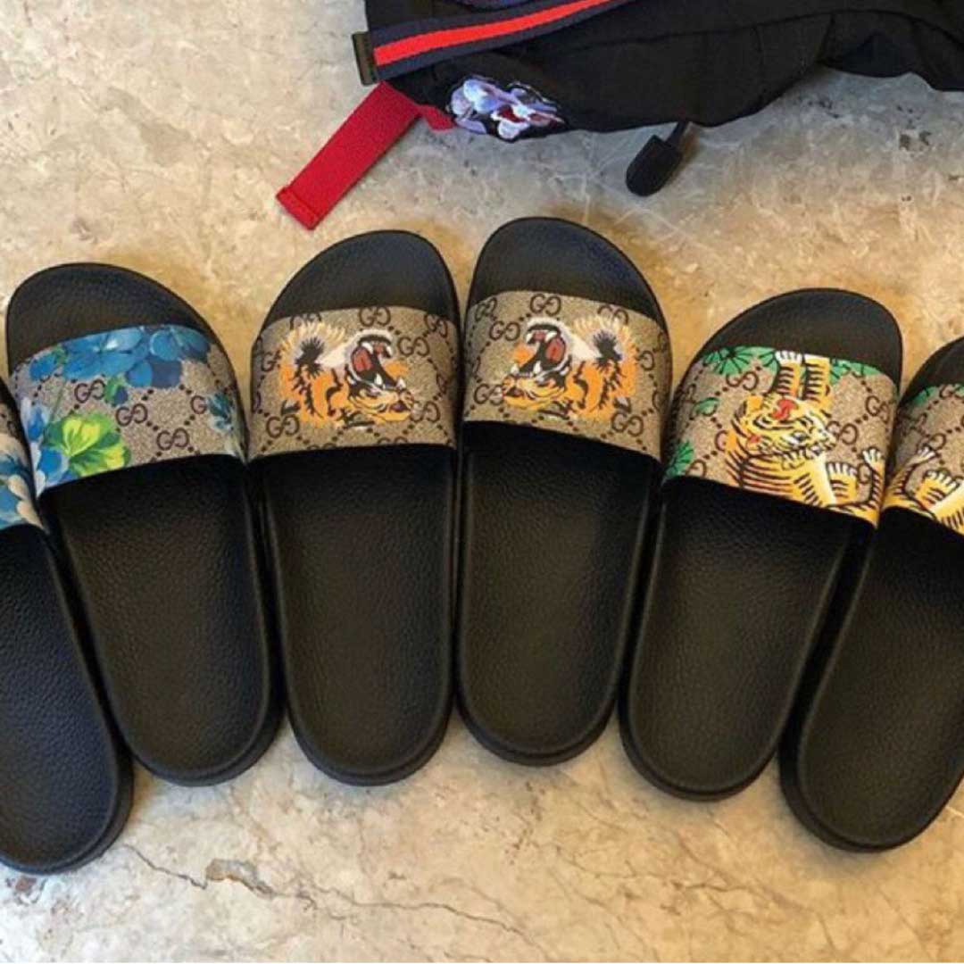 Ciabatte gucci tigre Clearance