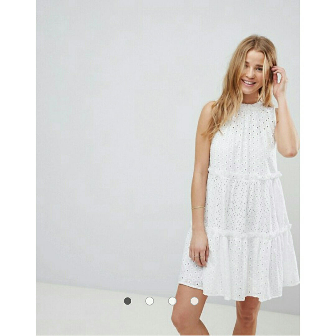 Купить Белое Платье Трапецию