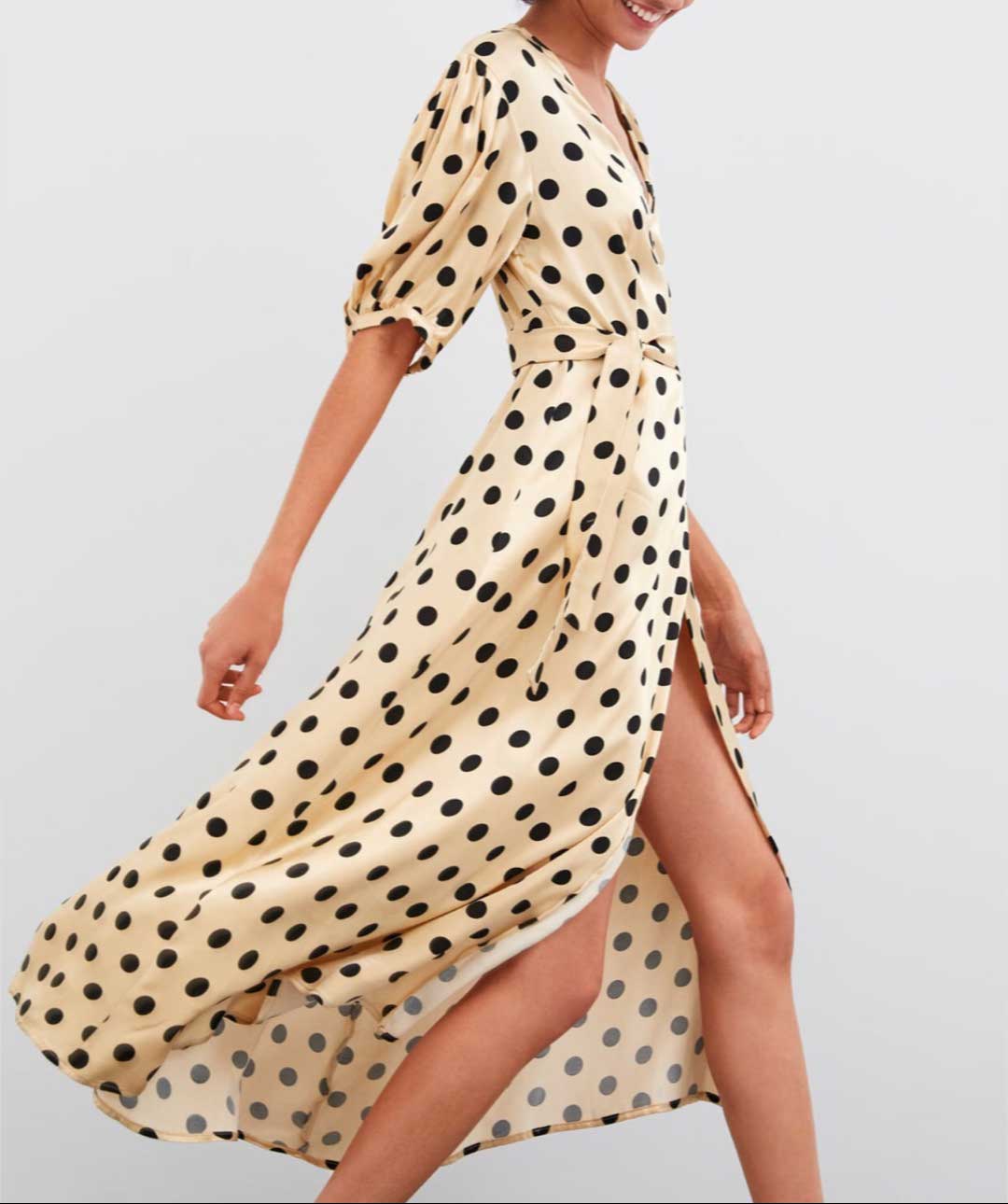 Платье Zara В Горошек