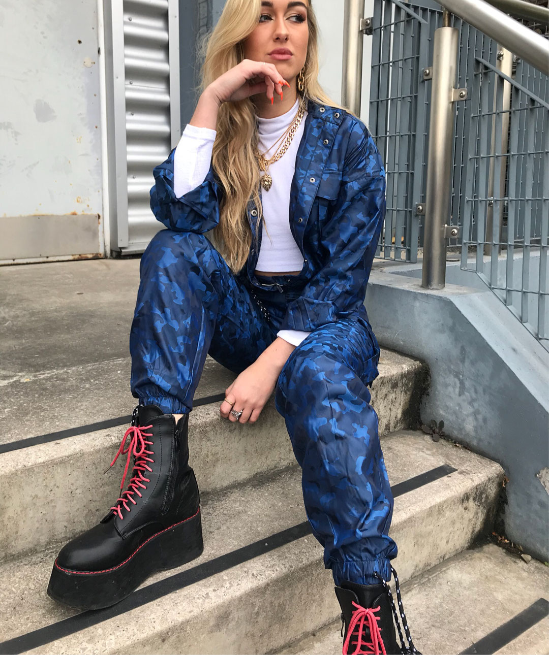 enigma mega platform neon boots