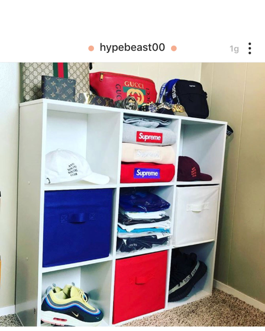 hypebeast shoe shelf on Look Of Hypebeast Fs From 21 July 2018 21 Buttons