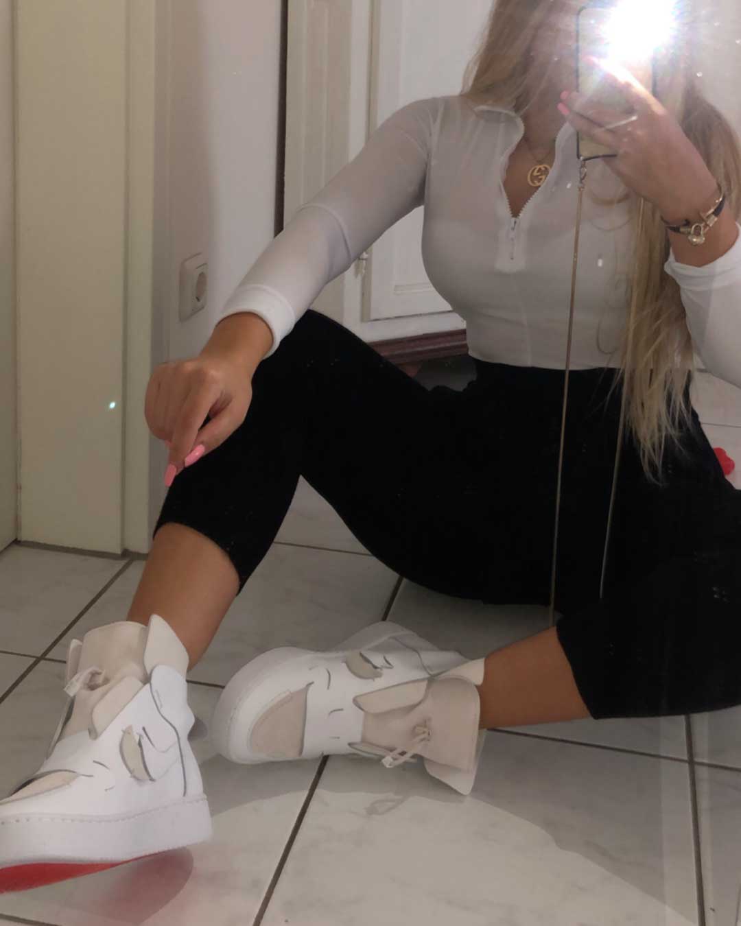 nike vandalised outfit