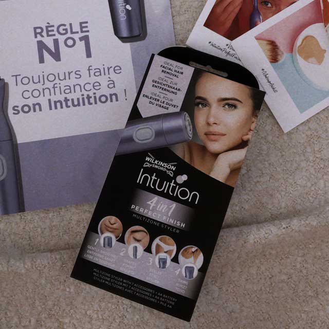 rasoir intuition perfect finish wilkinson
