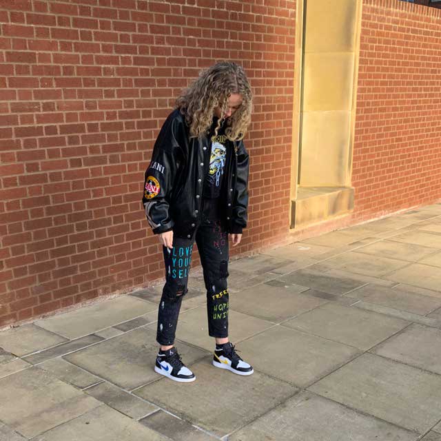 air jordan 1 multicolor outfit