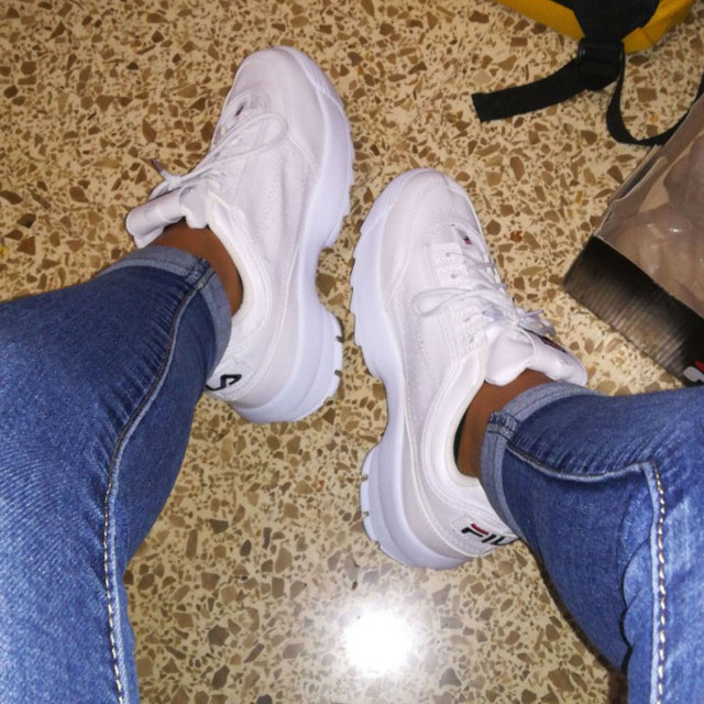 fila disruptor ii primaria y colegio zapatos