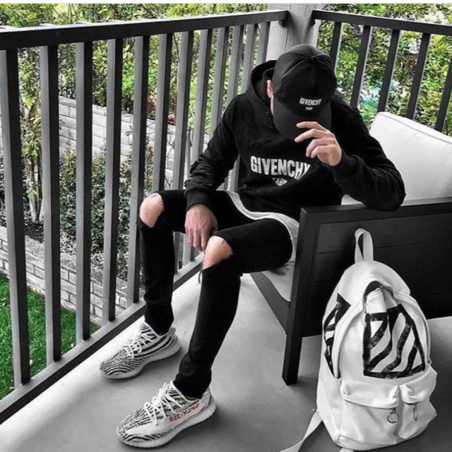 outfits with zebra yeezys