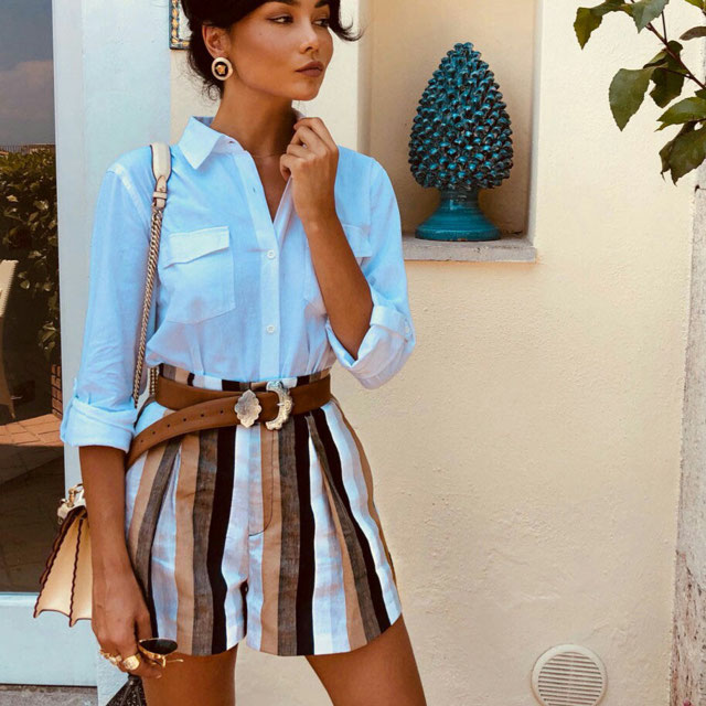 Look of @rociomoyq from 11 August, 2018 | 21 Buttons