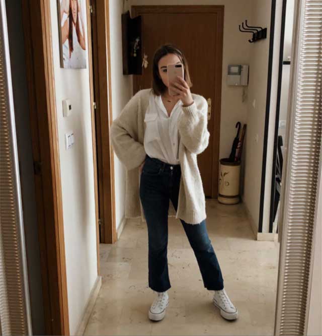 Look of @raquelgiltz from 2 Febrero, 2020 | 21 Buttons