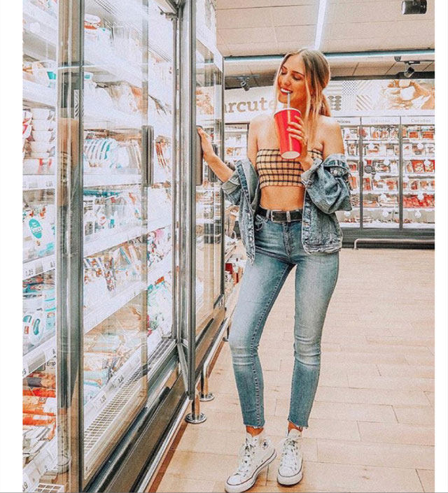 Look of @noeliagoficial from 8 July, 2018 | 21 Buttons