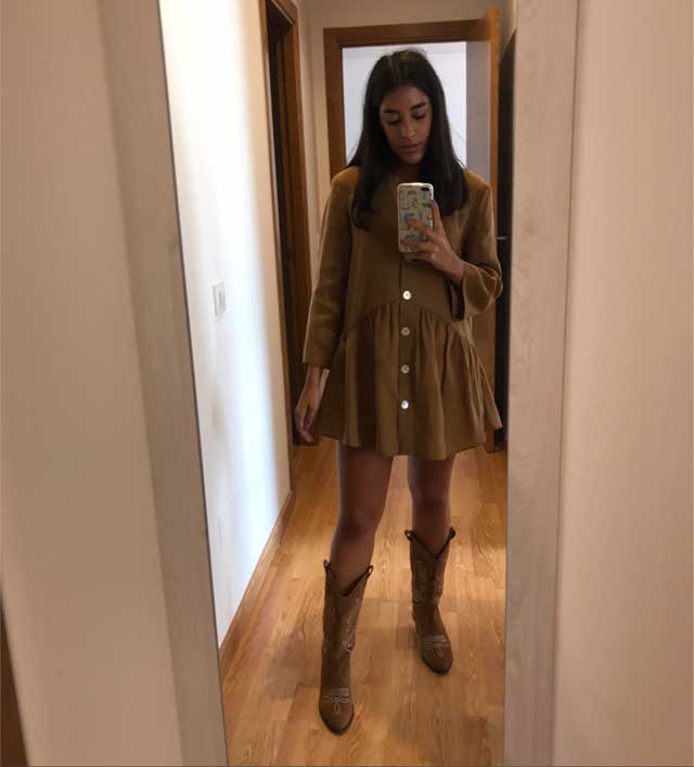 Look of @saravazquezramos from 9 September, 2019 | 21 Buttons