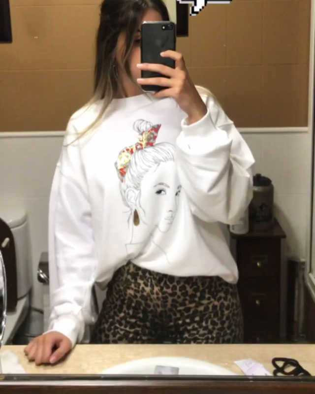 Look of @saraportot from 6 October, 2018 | 21 Buttons